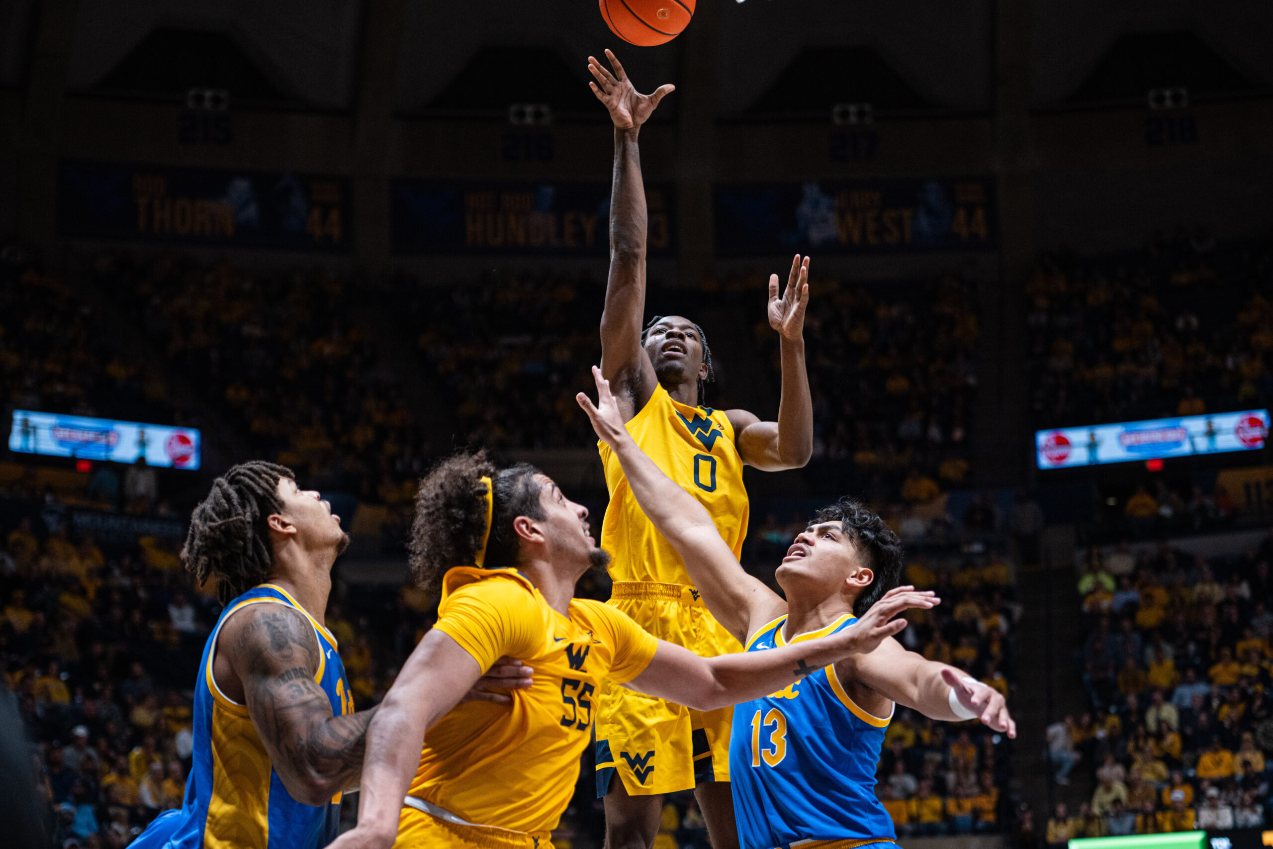 WVU men's basketball struggles on the glass without Brenen Lorient
